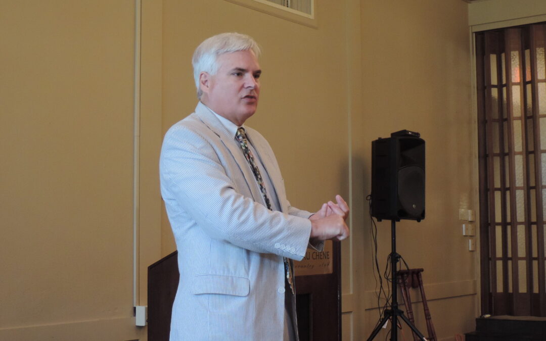 District Attorney Warren Montgomery Speaks at St. Tammany West Chamber of Commerce