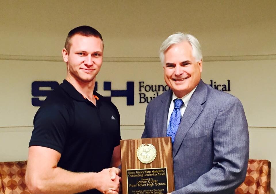 St. Tammany Parish – Local Students Win District Attorney’s Leadership Award
