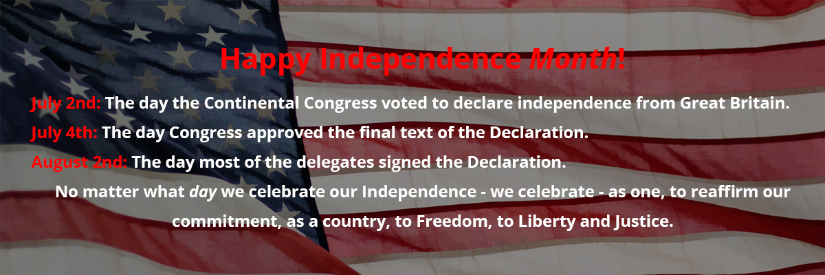 independence month slide