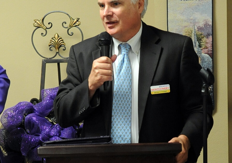 D.A. Montgomery Explains Stance on Criminal Justice Reform