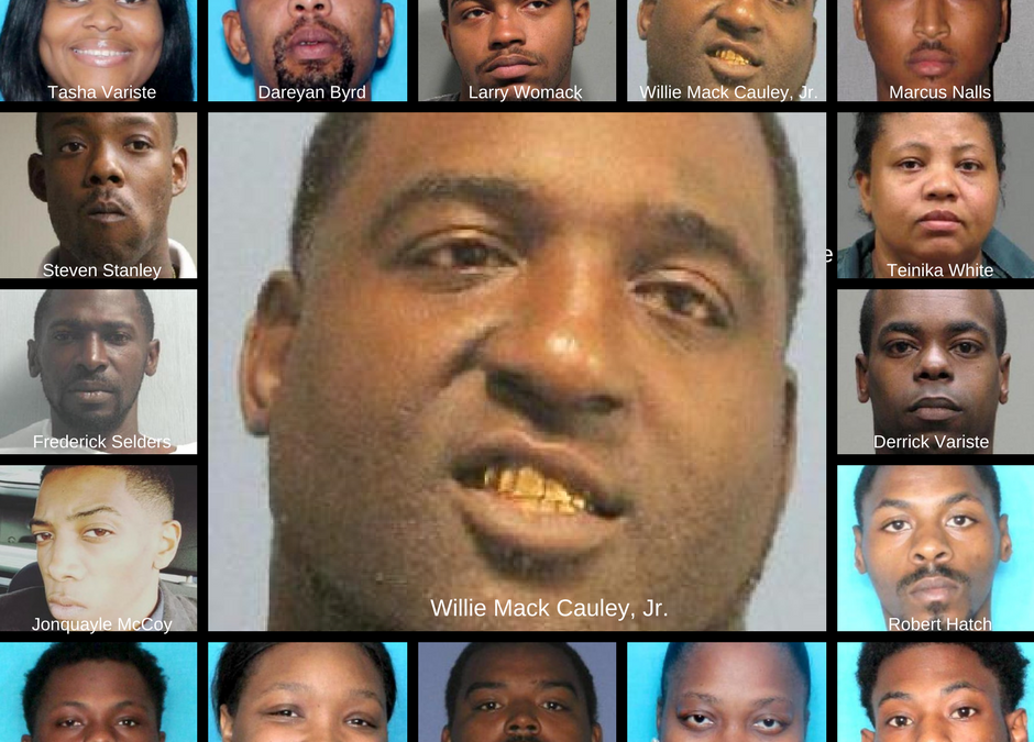 Sixteen People Charged With Racketeering In Counterfeit Check Scheme