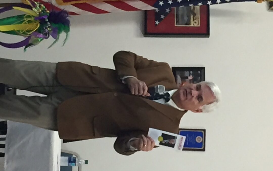 D.A. Montgomery with the Lacombe Republican Women
