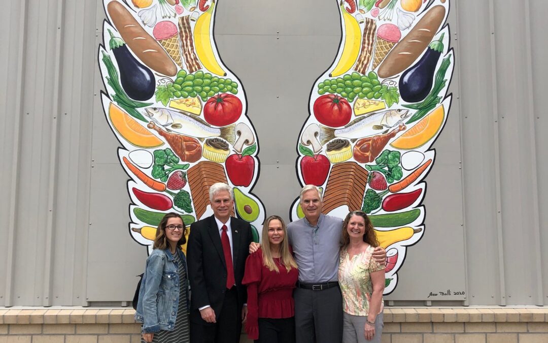 District Attorney Warren Montgomery participates in Northshore Food Bank’s Ribbon Cutting Ceremony