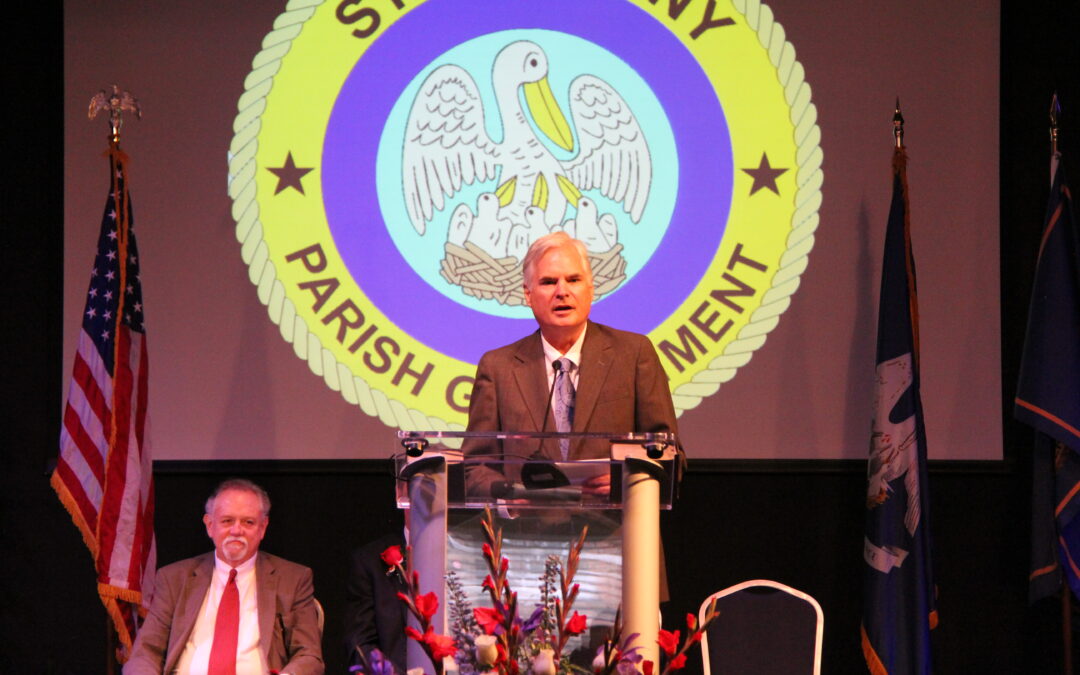 District Attorney Warren Montgomery MC of Inauguration Event