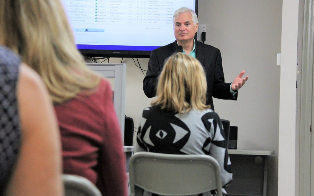 DA Montgomery talks to Latter & Blum Realtors