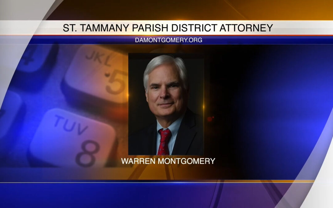 District Attorney Warren Montgomery Updates the Parish on COVID-19 on STPGtv