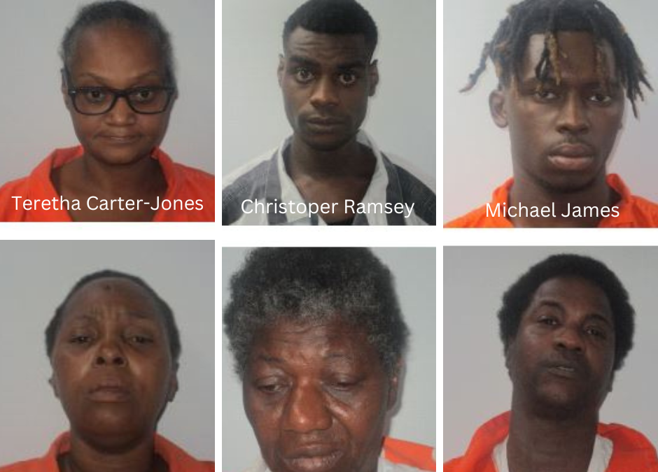 Washington Parish Grand Jury Indicts 6 Defendants on 7 Counts in aFirst-Degree Murder Case