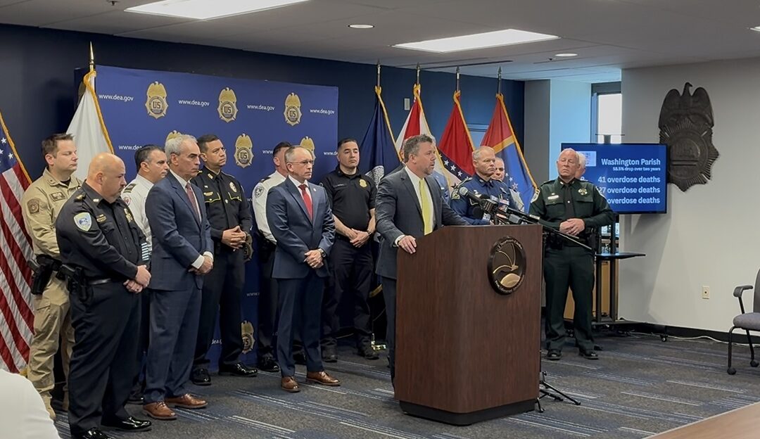 DA Collin Sims and Law Enforcement Partners Announce Major Reductions in Fentanyl Deaths Across the Northshore